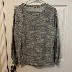 Athleta Pullover/Sweatshirt Gray Size XS